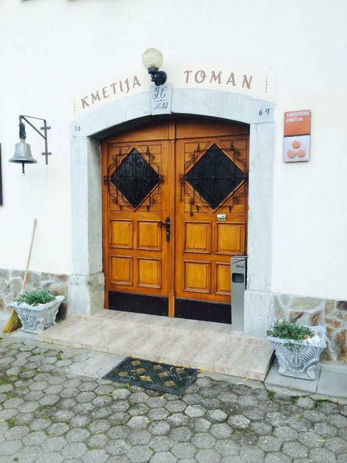 Turisticna Kmetija Toman Villa Gornji Grad Exteriör bild